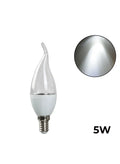 LED Candle Clear Tail 7W Cool