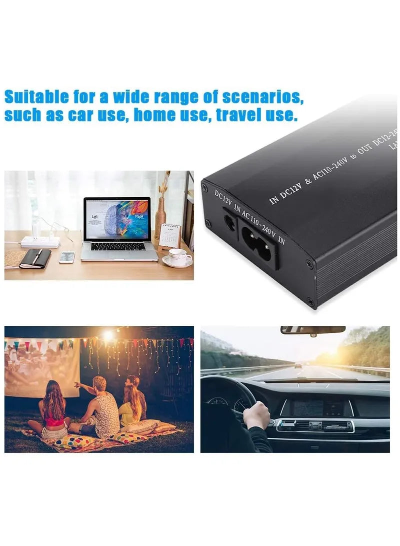 Universal Laptop Adaptor  With USB Output &amp; 12/15/16/18/19/20/22/24V Voltage Adjustment